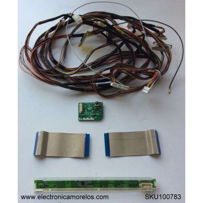 KIT DE CABLES PARA TV / TOSHIBA V400HJ2-LE2 REV.C1 / MODELO 40S51U